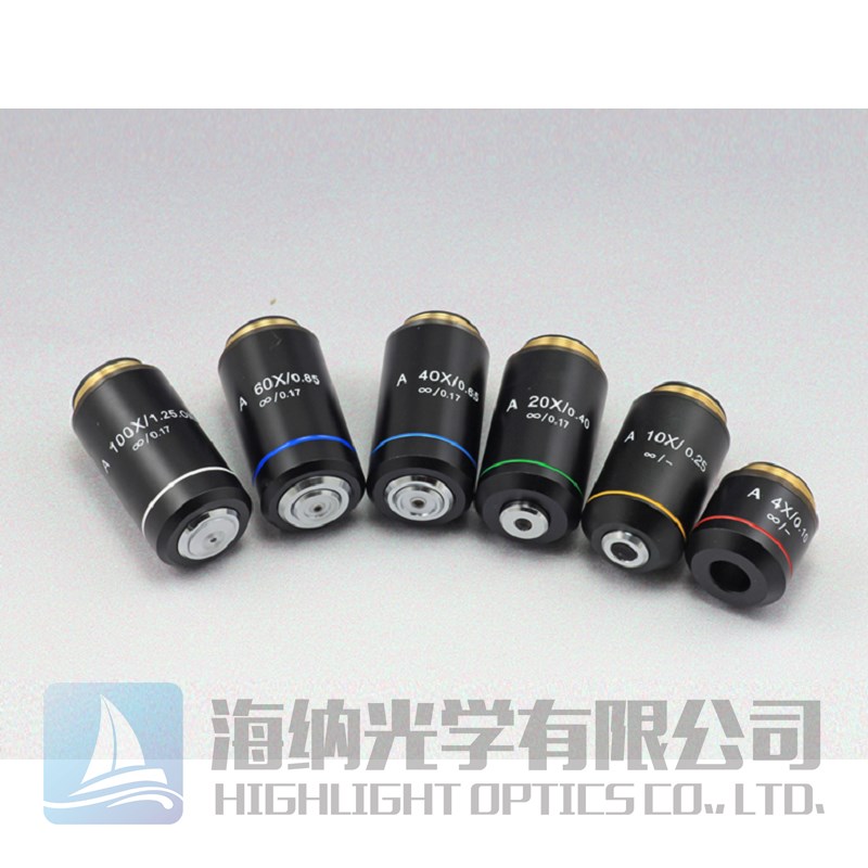 消色差生物显微镜物镜